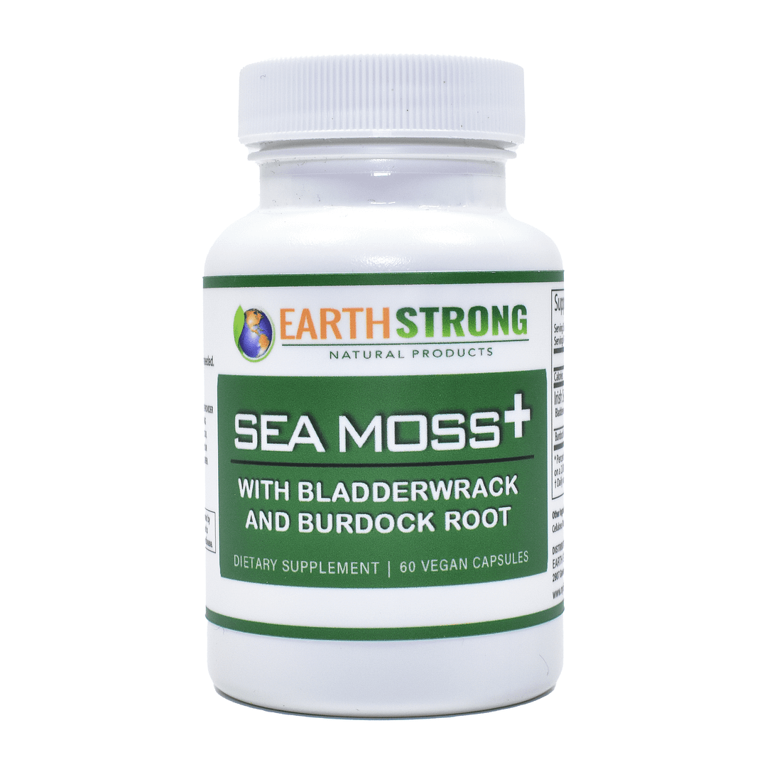 Sea Moss BladderWrack and Burdock Root Capsules