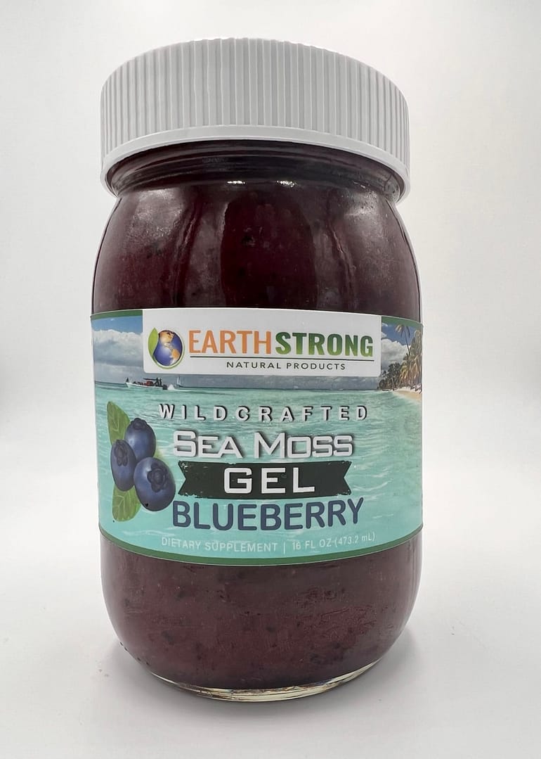 Blueberry Flavored Sea Moss Gel